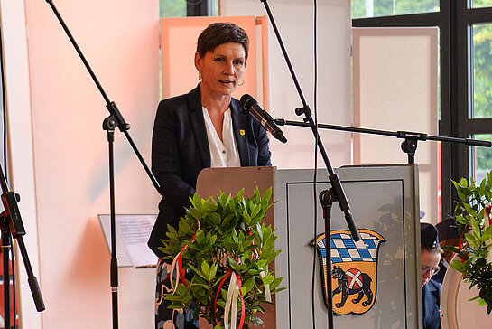 Anhand eines kulturellen Stadtspaziergangs machte Kulturreferentin Susanne Günther deutlich: In Freising ist eine Menge los und das Angebot ist zudem "herausragend". (Foto: Stadt Freising)