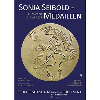 Plakat zur Ausstellung Sonja Seibold 2015