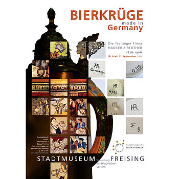 Plakat zur Ausstellung Hauber & Reuther in Freising 2011