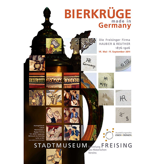 Plakat zur Ausstellung Hauber & Reuther in Freising 2011