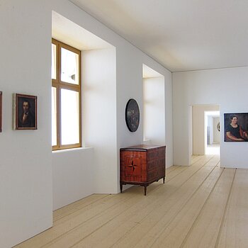 Modell des neuen Stadtmuseums Beispiel einer Raumgestaltung