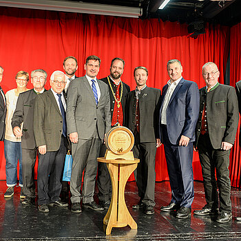 Bilder Festakt 10-Jahresfeier der Partnerschaften mit Innichen und Waidhofen. (Foto: Stadt Freising)