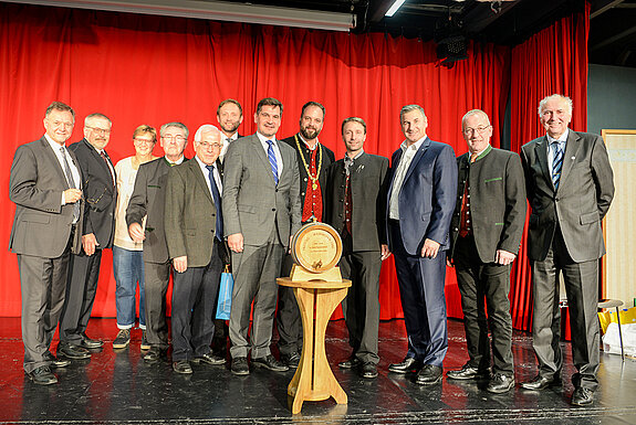 Bilder Festakt 10-Jahresfeier der Partnerschaften mit Innichen und Waidhofen. (Foto: Stadt Freising)