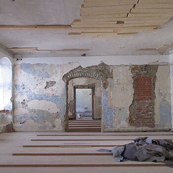 Baustelle Freisinger Stadtmuseum 2022