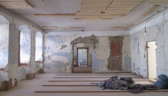 Baustelle Freisinger Stadtmuseum 2022