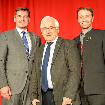 Bilder Festakt 10-Jahresfeier der Partnerschaften mit Innichen und Waidhofen. (Foto: Stadt Freising)