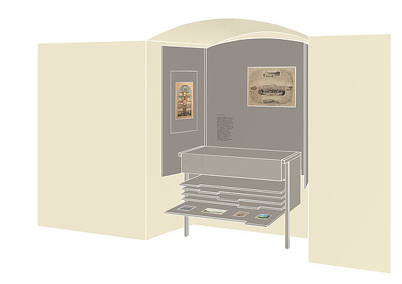 Simulation Schubladenmöbel von "und Mang Architekten"