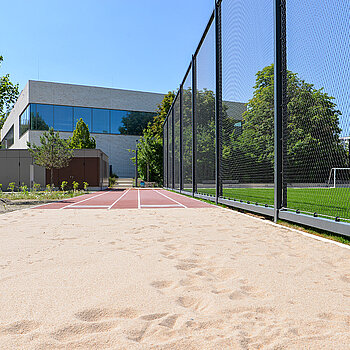 Schulen am SteinPark - Freianlagen. (Foto: Stadt Freising) 