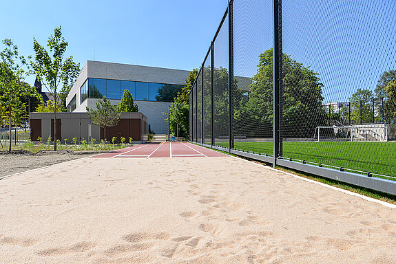 Schulen am SteinPark - Freianlagen. (Foto: Stadt Freising) 