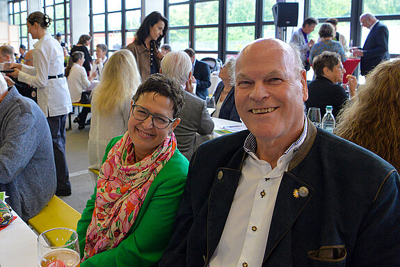 Elisabeth Reisch (Stadtheimatpflege Freising) und Rudi Schwaiger. 