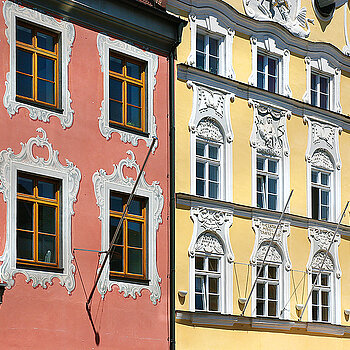 Fassaden-Details Untere Hauptstraße