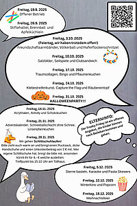 Freaky-Friday im September, Oktober, November, Dezember Flyer Tollhaus-2025 Seite-2