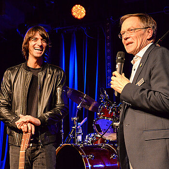 Adi Gumberger ist ein Fan von Singer-Songwriter Max von Milland aus Südtirol.