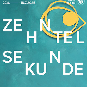 Auf dem Bild ist ein Plakat zur Zehntelsekunde 2025 zu sehen. 