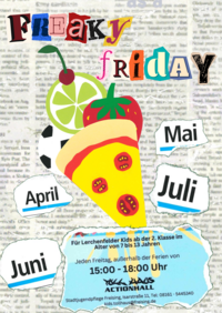 Freaky-Friday im April, Mai, Juni, Juli Flyer Tollhaus-2026 Seite-1. Freaky-Friday im April, Mai, Juni, Juli Flyer Tollhaus-2026 Seite-1.