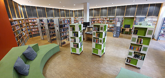 Foto von der Jugendbibliothek der Stadtbibliothek Freising