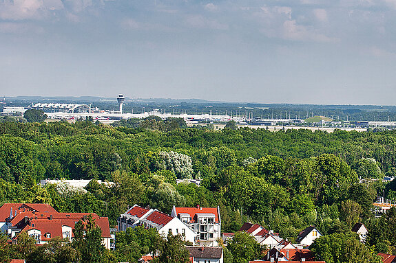 Zum internationalen Flughafen München ist es von Freising nur ein Katzensprung. (Foto: MASELL)