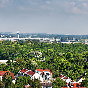 Zum internationalen Flughafen München ist es von Freising nur ein Katzensprung. (Foto: MASELL)