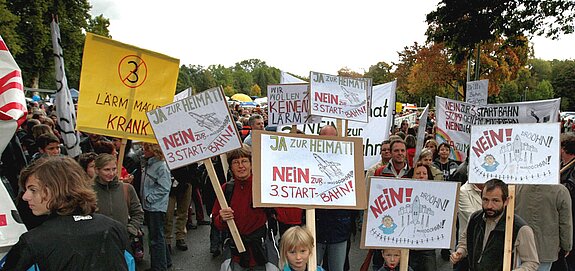 Demonstrationszug