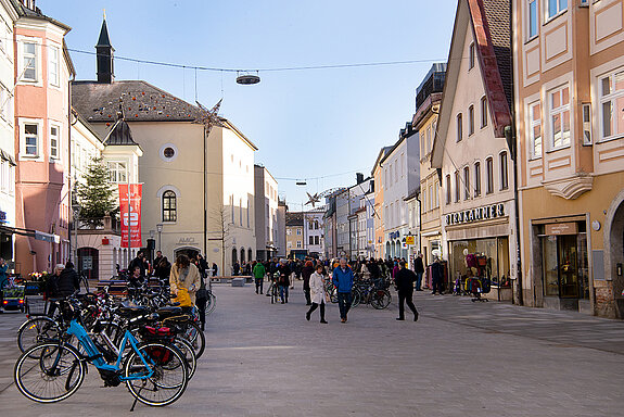 Im Frühjahr 2020 werden noch Radlständer installiert. (Foto: Stadt Freising)