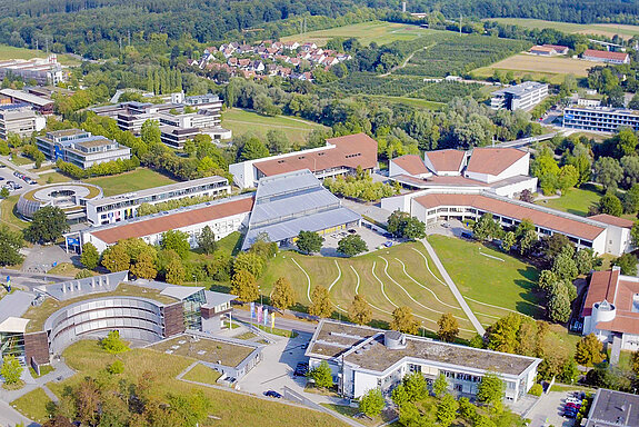 Luftbild des Campus Weihenstephan