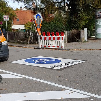 Fahrradstraße Alte Poststraße