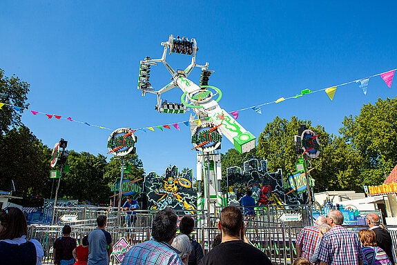 Volksfest Freising 2019 - Impressionen vom letzten Tag. (Foto: Robert Kiderle)