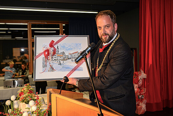 Bilder Festakt 10-Jahresfeier der Partnerschaften mit Innichen und Waidhofen. (Foto: Stadt Freising)