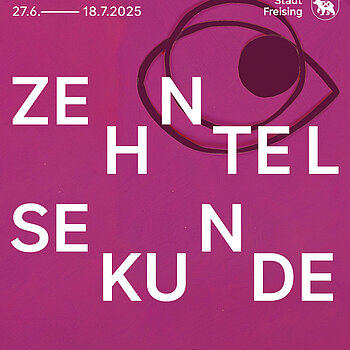 Auf dem Bild ist ein Plakat zur Zehntelsekunde 2025 zu sehen. 