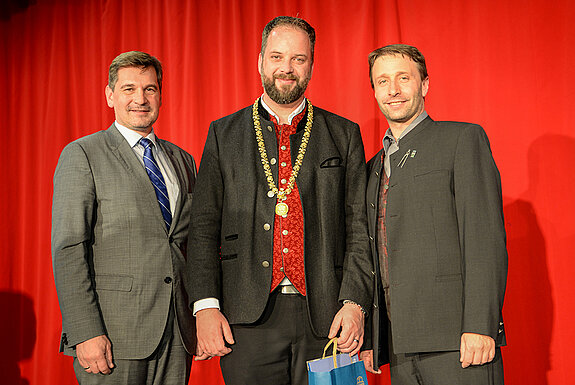 Bilder Festakt 10-Jahresfeier der Partnerschaften mit Innichen und Waidhofen. (Foto: Stadt Freising)