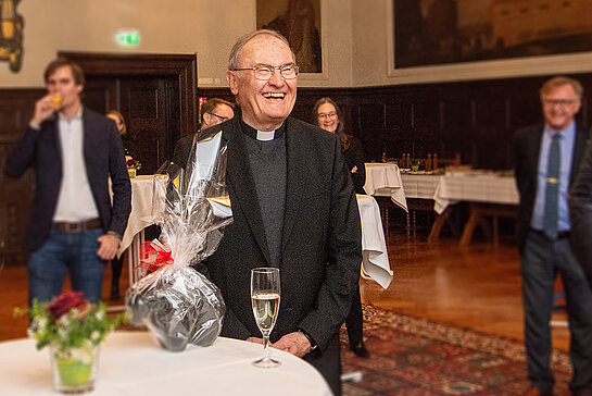 Beste Stimmung - auch beim Jubilar! (Foto: Stadt Freising)