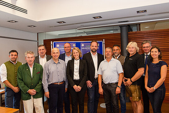 Team Volksfest - Gruppenbild (Foto: Stadt Freising)