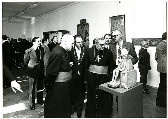 Eröffnungsfeier des Diözesanmuseums Freising am 16. November 1974.