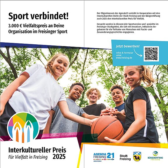 Flyer vom Interkulturellen Preis 2025.