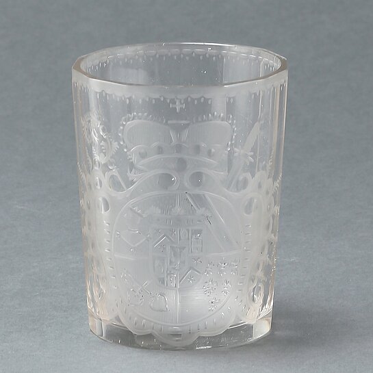 Becherglas des Fürstbischofs Schroffenberg, um 1790/1800