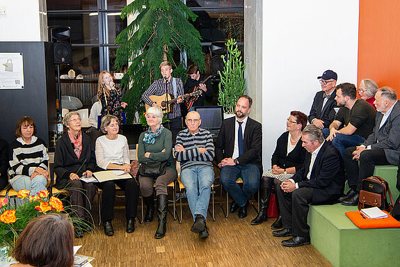 Jubiläumsfeier zum 60. Geburtstag der Stadtbibliothek Freising. (Foto: Stadt Freising)