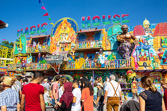 Volksfest Freising 2019 - Impressionen vom letzten Tag. (Foto: Robert Kiderle)