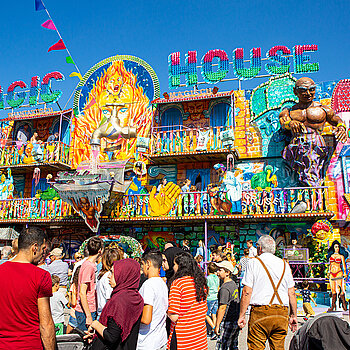 Volksfest Freising 2019 - Impressionen vom letzten Tag. (Foto: Robert Kiderle)