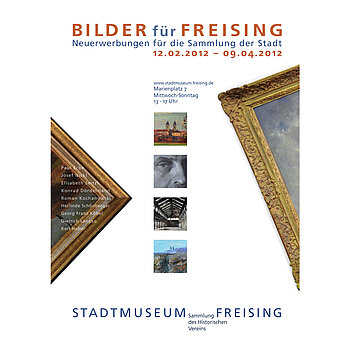 Plakat zur Ausstellung Neuerwerbungen 2012