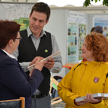 Gute Gespräche bei den Umwelttage Freising 2019 