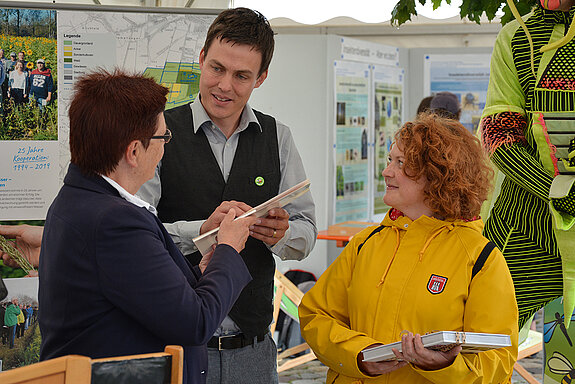 Gute Gespräche bei den Umwelttage Freising 2019 