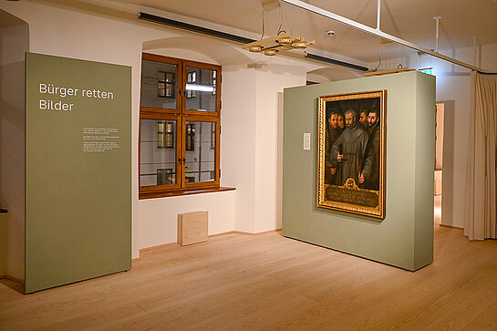 „Bürger retten Bilder“: Ein spannender Auftakt für die Sonderausstellungen im Stadtmuseum Freising. (Foto: Stadt Freising)
