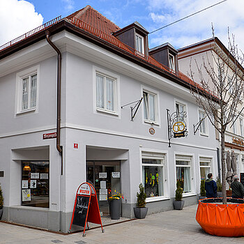 Fassade Untere Hauptstraße 41. (Foto: Stadt Freising)