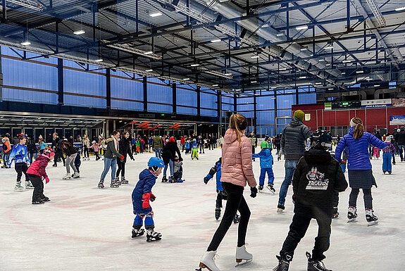 Die Weihenstephan Arena ist das perfekte Ziel für einen winterlichen Freizeitspaß. (Foto: Stadt Freising)