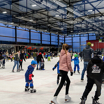 Die Weihenstephan Arena ist das perfekte Ziel für einen winterlichen Freizeitspaß. (Foto: Stadt Freising)