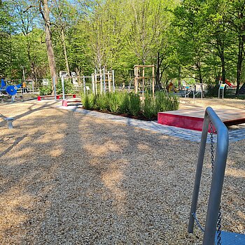 Bewegungsparcours Fürstendamm Zentralbereich