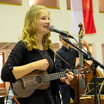Sängerin Mieke. (Foto: Stadt Freising)