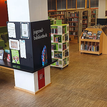 Foto von der Jugendbibliothek der Stadtbibliothek Freising