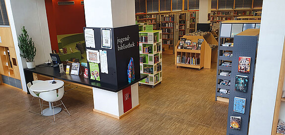 Foto von der Jugendbibliothek der Stadtbibliothek Freising