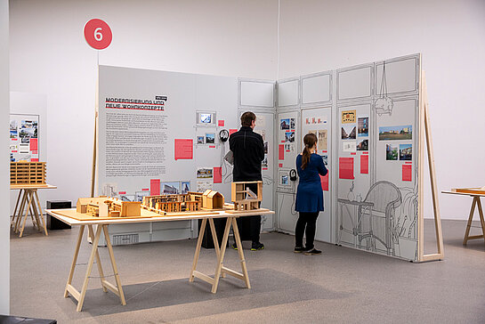 Ausstellung zum Wohnungsbau